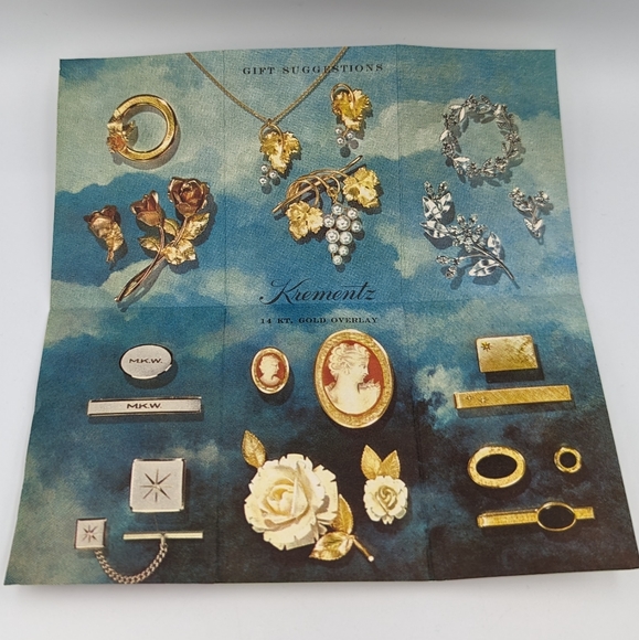 Vintage NWT Krementz Rhinestones Sparkling Skrue Back Clip Earrings - Picture 9 of 14